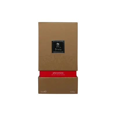Parfum cu feromoni, Shiatsu, woman, roșu, 15 ml