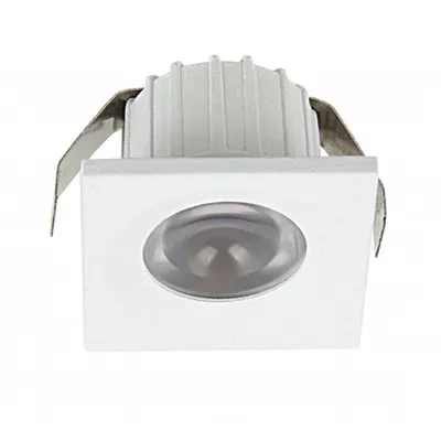 Spot LED Patrat pentru Mobila, 35x35mm, 3W, 6000K, lumina rece