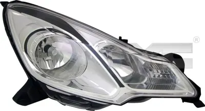 Far dreapta (H1 H7, reglaj electric, cu motoras, fundal negru) CITROEN C3, DS3 2009-2014