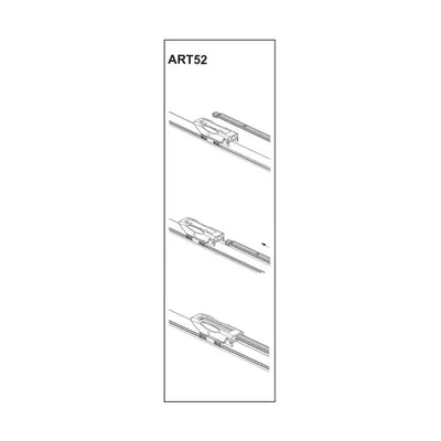 Stergator parbriz pasager FIAT FIORINO Box 02/2008➝ COD:ART52 19