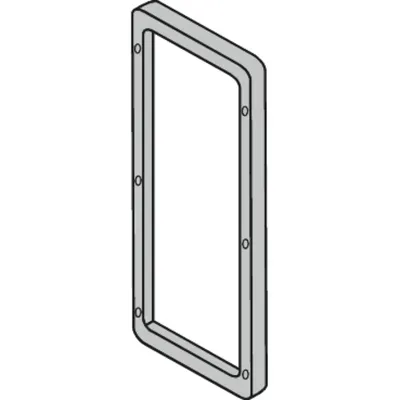 Rama, 635x185mm, pentru montarea cofretelor WM de la H600 si D300m unul langa altul