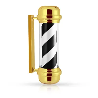 Reclama luminoasa Mirplay - Frizerie / Barber Shop - Pol - BARBER BLACK GOLD