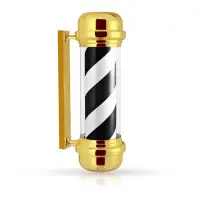 Reclama luminoasa Mirplay - Frizerie / Barber Shop - Pol - BARBER BLACK GOLD