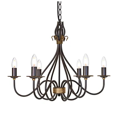 Corp de iluminat suspendat, lustra Windermere 6 Light Chandelier