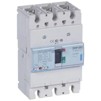 Disjunctor compact in carcasa turnata – Varianta fixa - DPX³ 250 - Icu 70 kA - 400 V~ - 3P - 160 A
