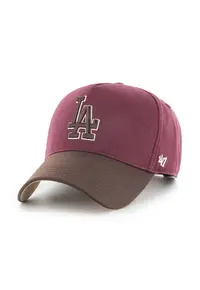 ’47 - Sapca baseball cu capsa pe spate Sure Shot - Maro/Roz inchis