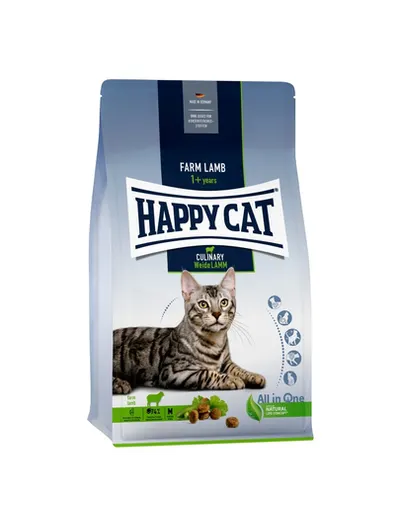 HAPPY CAT Culinary hrana uscata pisici adulte, cu miel 10 kg