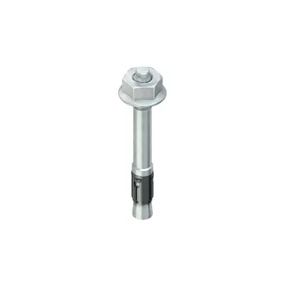 Bolt de ancorare Nr. aprobare: ETA-18/0541, cu piulita cu flansa si filet de legatura metric M6 DAM 6X5