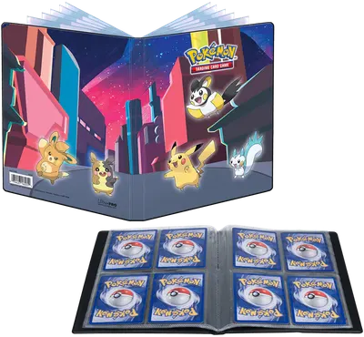 Album pentru cartonase - Pokemon Gallery Series Shimmering Skyline 4-Pocket Portfolio