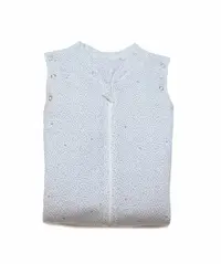 Sac de dormit cu picioruse KidsDecor 1 tog Spots and Dots 70 cm