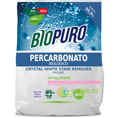 Inalbitor Pete Dificile cu Oxigen Activ ( Percarbonato ) Ecologic/Bio 550g