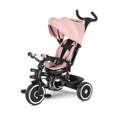 Tricicleta, Lorelli Tino, sezut rotativ 360 grade, scaun rabatabil, control parental, Pink