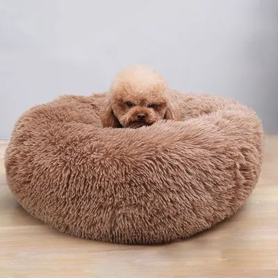 Culcuș pentru câini și pisici Jumi, 60 cm, maro