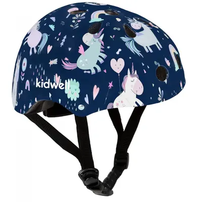 Casca de protectie pentru copii, sistem de reglare, usoara 260 g, S, 48-52 cm, 1 ani+, ORIX Plus Unicorn Kidwell