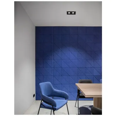 Spot CEDI Nisipiu Negru Aluminiu LED GU10 2x10 Wat IP20 220-240 Volt Fara bec