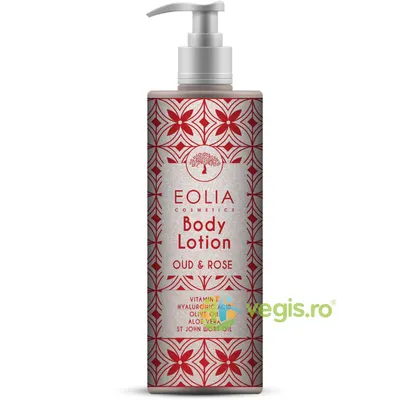 Lotiune de Corp cu Acid Hialuronic si Trandafir 250ml