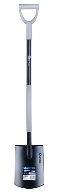 Lopată dreaptă Geko – mâner în formă de D, 120 cm