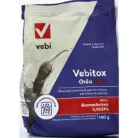 Vebitox Grau Gold 140 gr, raticid, Vebi - Default Title