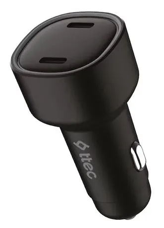Încărcător auto ttec – SmartCharger Duo PD, 60W, negru