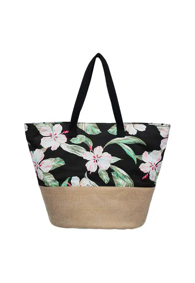 Geanta cu maner Waikiki Life - Verde/Negru/Maro nisip