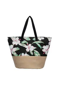 Geanta cu maner Waikiki Life - Verde/Negru/Maro nisip