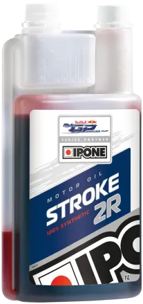 Ulei moto 2T Ipone Stroke 2R 100% Sintetic - JASO MA - API SL, 1L
