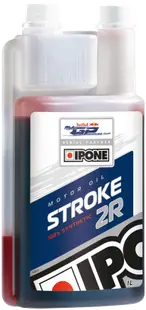 Ulei moto 2T Ipone Stroke 2R 100% Sintetic - JASO MA - API SL, 1L