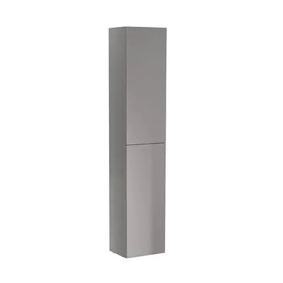 Dulap baie suspendat Gala Shona, 2 usi, 150 cm, gri mat