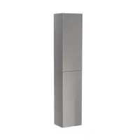 Dulap baie suspendat Gala Shona, 2 usi, 150 cm, gri mat