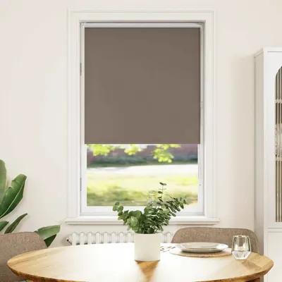 Gossi jaluza cu role opace cafea 75x150 cm latime tesatura 70,7 cm