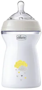 Biberon Chicco - Natural Feeling, 3 picături, 330 ml, sortiment