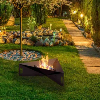 Vatra de foc exterior PYRAMID - 79x68 cm