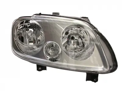 Far dreapta (H1 H7, reglaj electric, fundal cromat) VW CADDY III, TOURAN