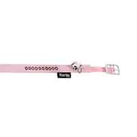 Zgarda Flamingo Mov cu Clopotel & Strasuri pentru Pisici 30cm*10mm/67685
