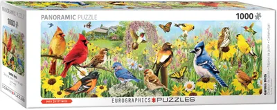 Puzzle panoramic Eurographics din 1000 de piese - Prasari de gradina, Greg Giordano