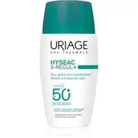 Uriage Hyseac 3-Regul+ Global Anti-Blemish Care SPF50+ cremă de zi pentru ten gras SPF 50+