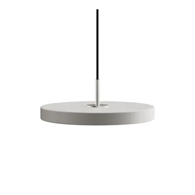 Lustră gri deschis LED cu abajur din metal ø 31 cm Asteria Mini – UMAGE