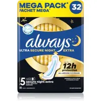 Always Ultra Secure Night Extra Size 5 absorbante pentru noapte