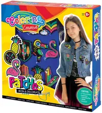Set creativ Colorino Creative – petice pentru decorațiuni
