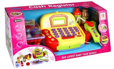 Set pentru copii Raya Toys - Casierie