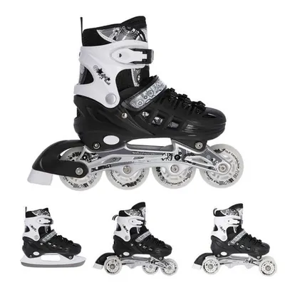 Patine reglabile 4in1 role inline gheață ABEC7 Nils Extreme NH10905