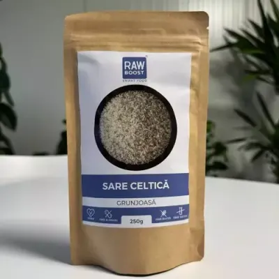 Sare Celtică Grunjoasă, 250g | Rawboost