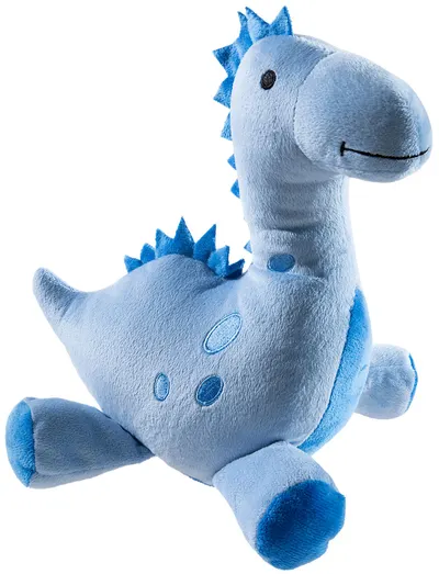 Jucarie de plus Heunec - Dinozaur, albastru, 25 cm