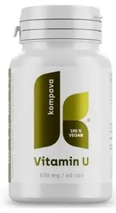 Vitamin U, 500 mg, 60 capsule, Kompava