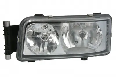 Far stanga (2 H7 H21W W5W, manual, cu lumina de zi, culoare insert: crom platinat) potrivit MAN LION S CITY, TGS I 01.02