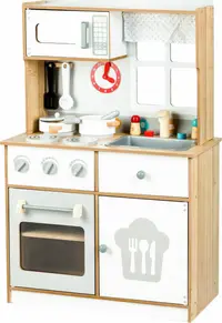 Bucatarie din lemn pentru copii Moni - cu accesorii