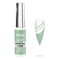 Gel NAILSUP Liner LX05 Smoky Gray 8ml pentru Pictură, Nail Art și Linii Fine