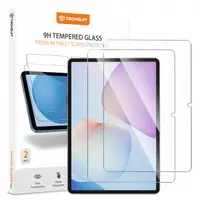 Folie de protectie Ecran Techsuit ArmorGlass CrystalHD pentru Huawei MatePad 11.5 (2025), Sticla Securizata, Full Glue, Set 2 bucati