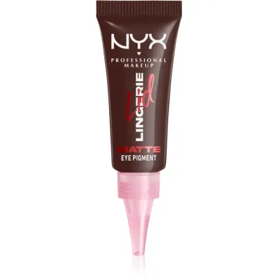 NYX Professional Makeup Lid Lingerie fard de pleoape cremos culoare Mocha Mesh 6 ml