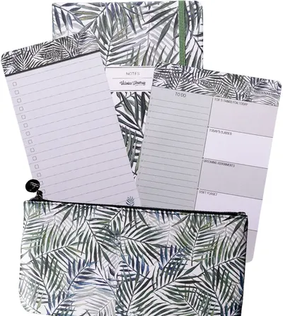 Set Victoria's Journals - un caiet A5 și o trusa, Spring